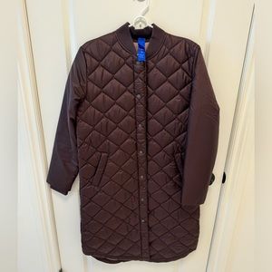 Kit and Ace long quilted jacket